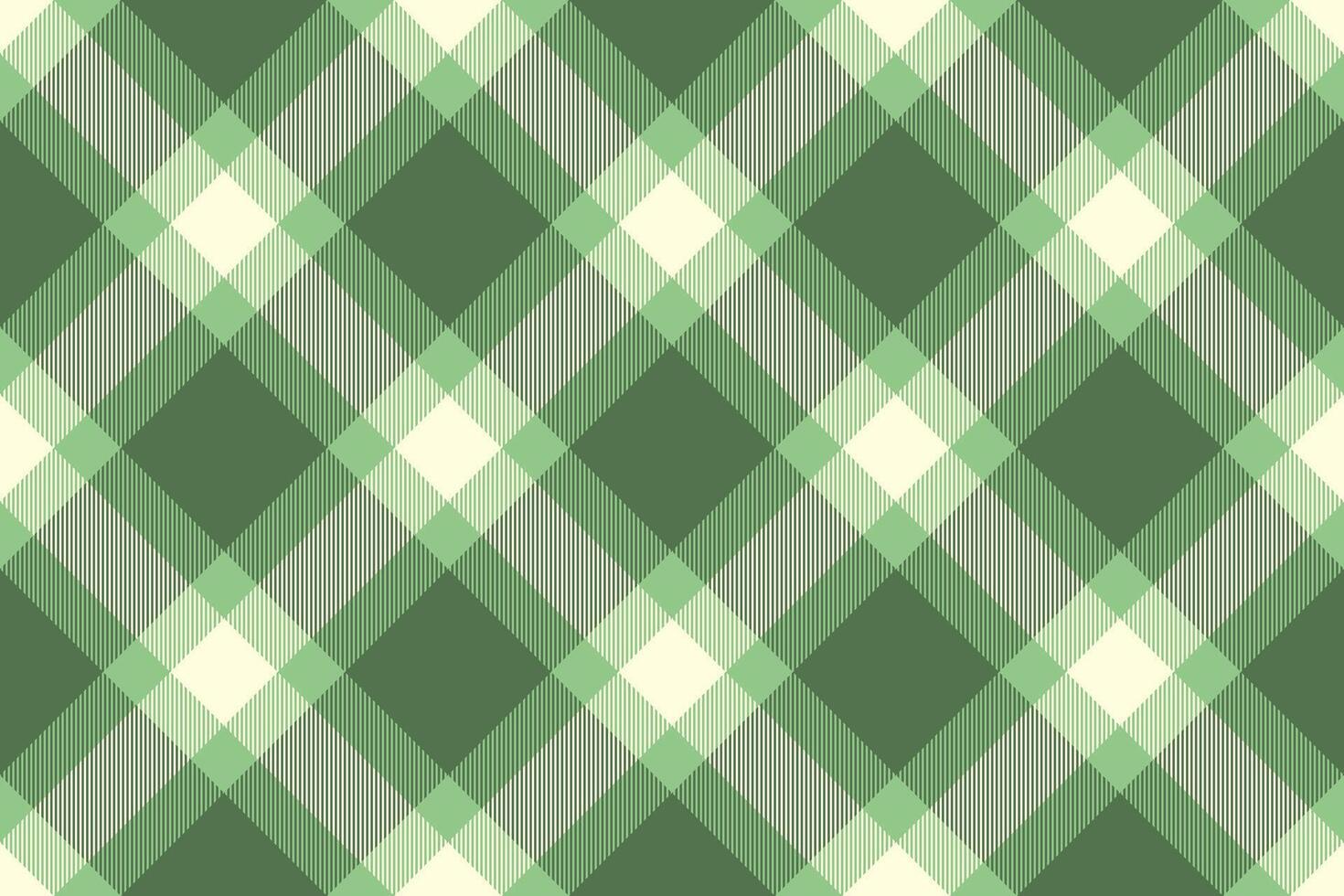 Spring seamless pattern textile, intense texture fabric . Page background tartan plaid check in green and light yellow colors. vector