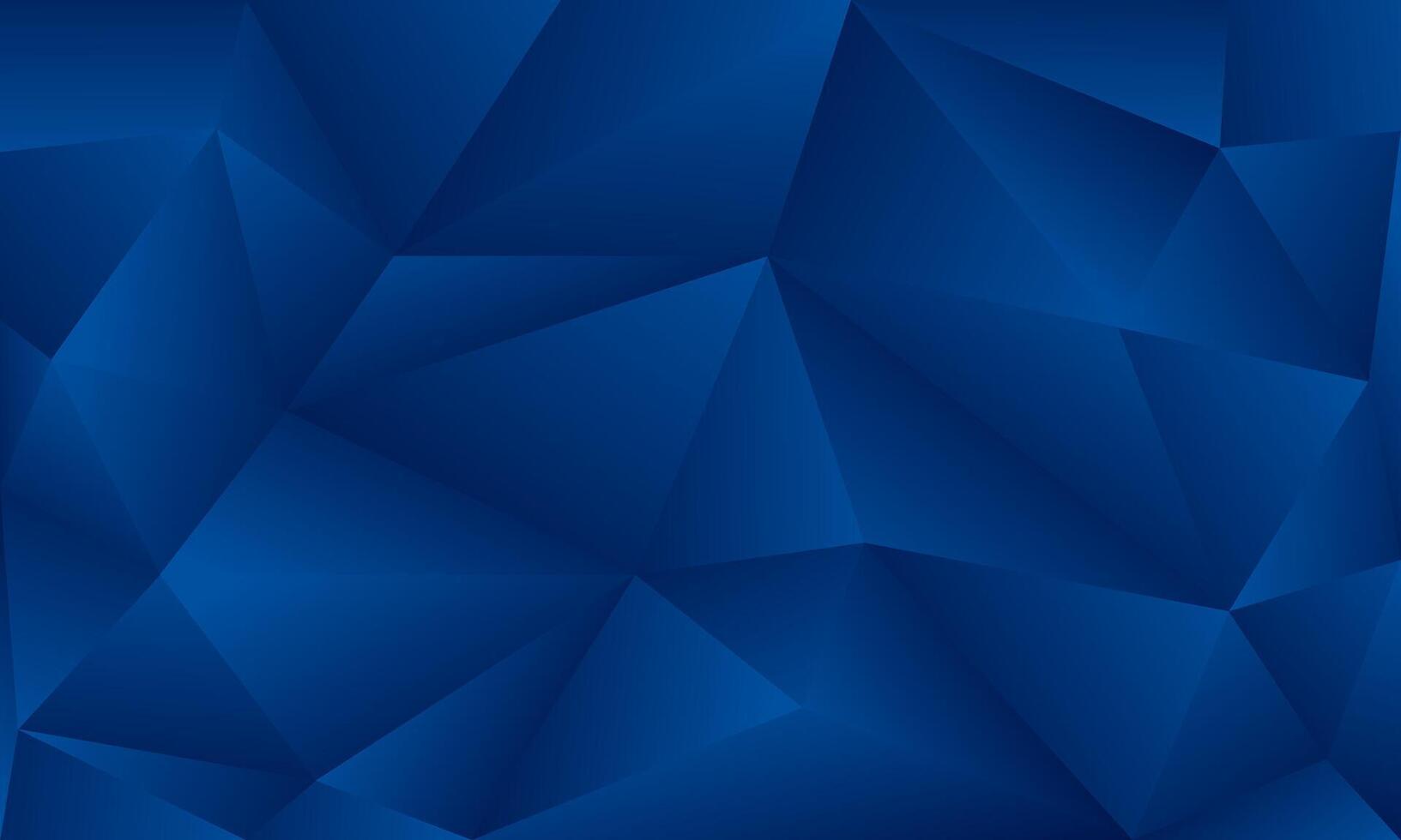 blue polygon background design with abstract geometric triangular gradient texture vector