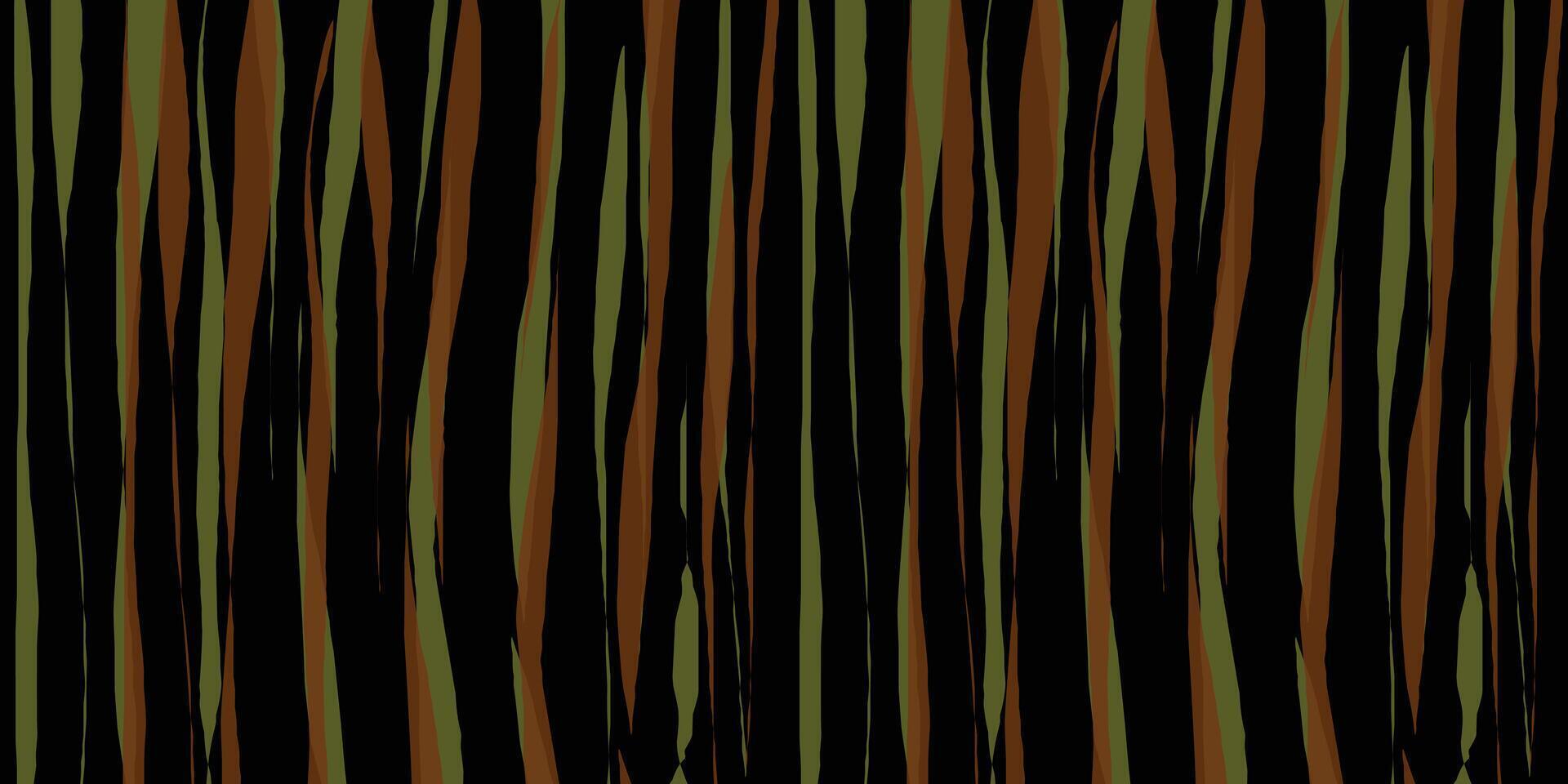 scratch texture pattern background design with brown shape and black background vector