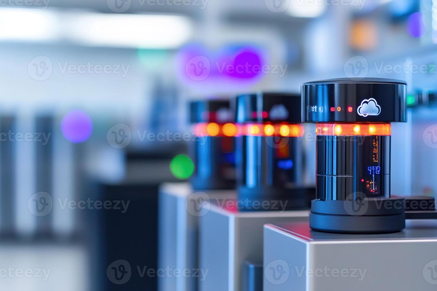 Smart sensor devices for data monitoring and technological innovation photo