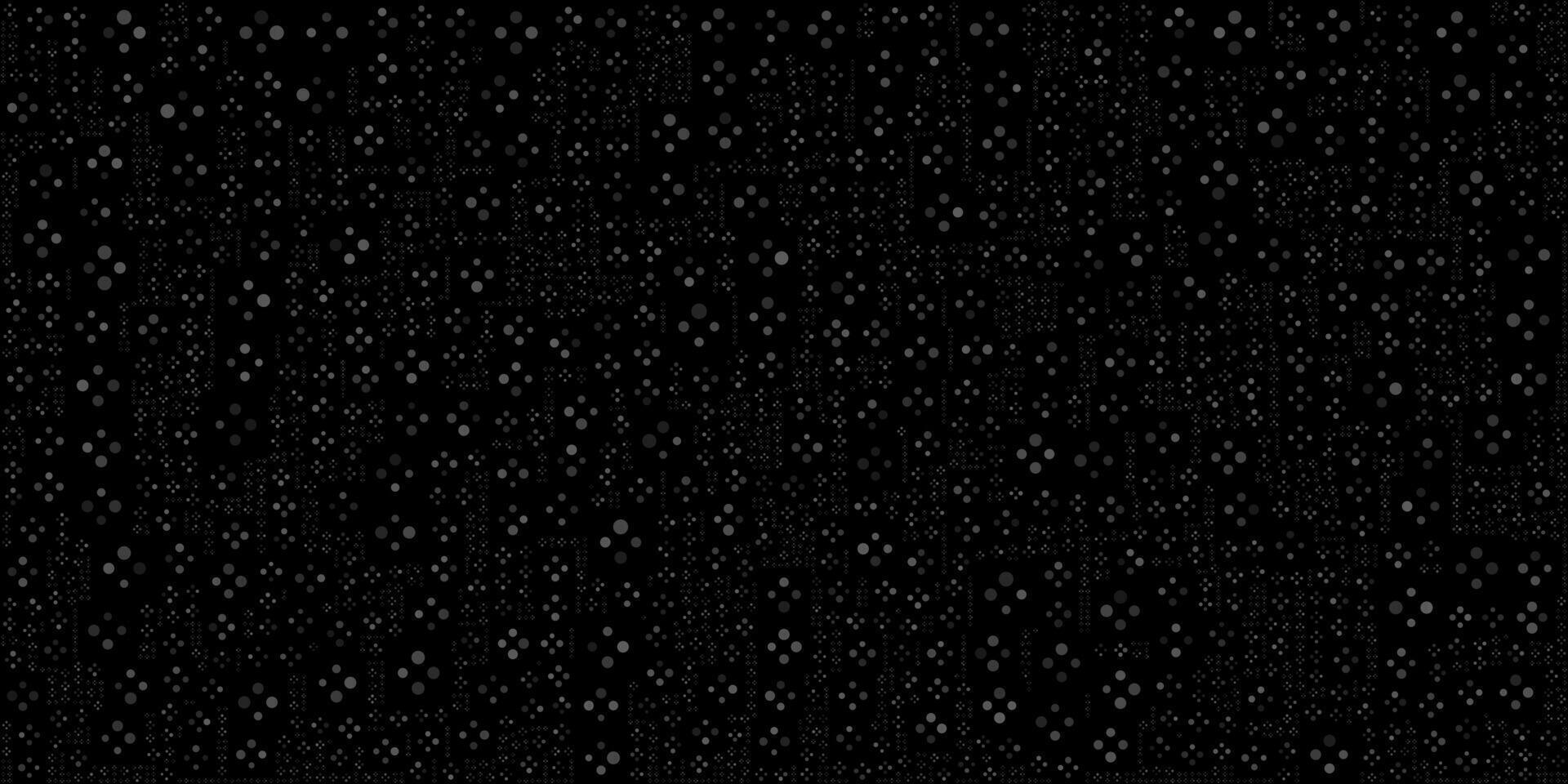 Monochrome dark geometric grid background Modern abstract noise texture vector