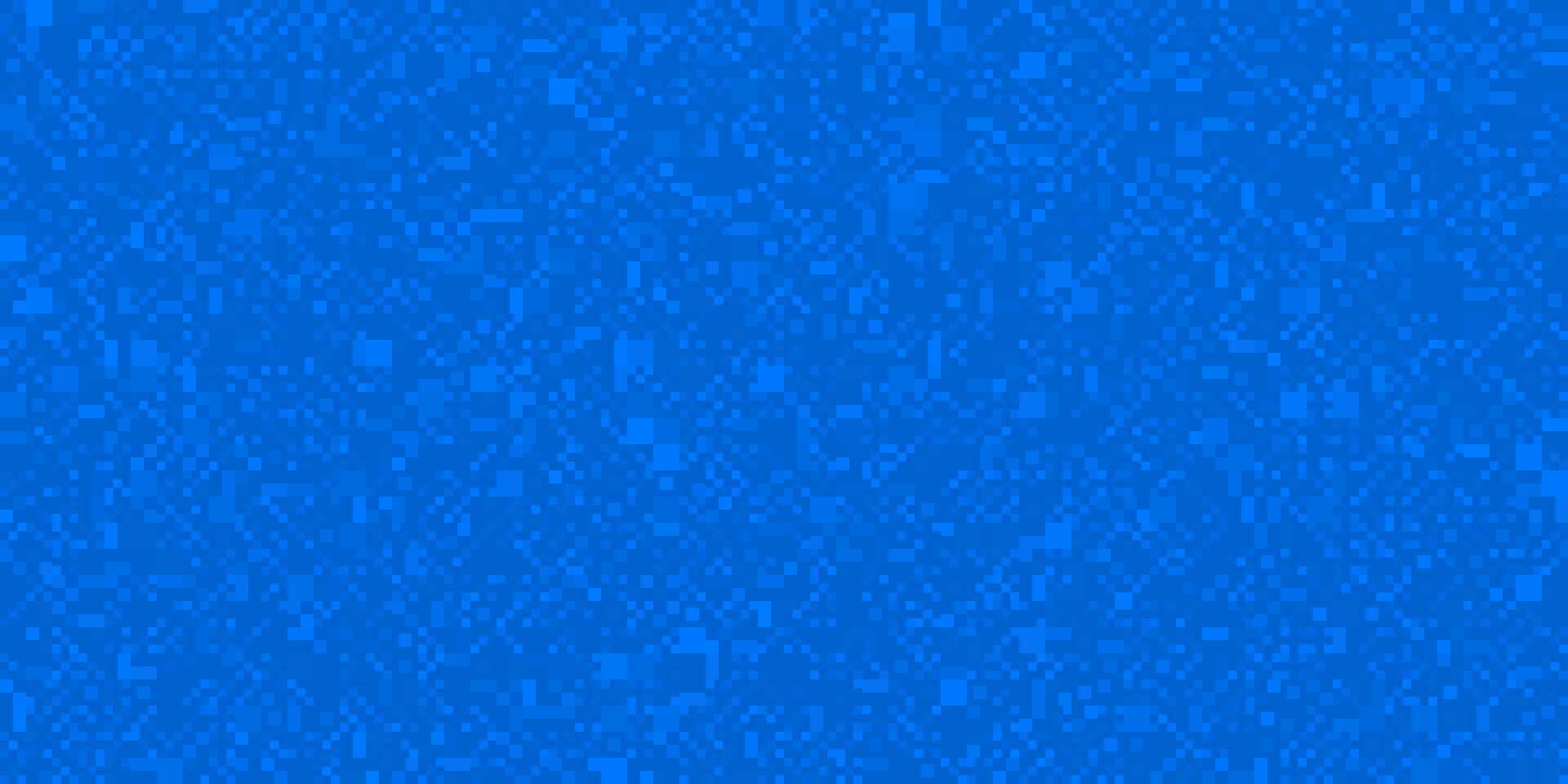 Abstract blue digital background with glowing cubes and binary matrix. Ideal for blockchain, fintech, and crypto business banners or tech presentations vector