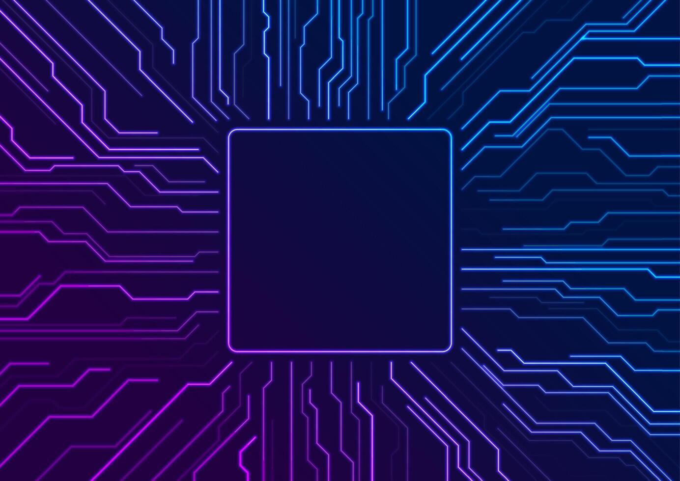 Abstract circuit design background image vector