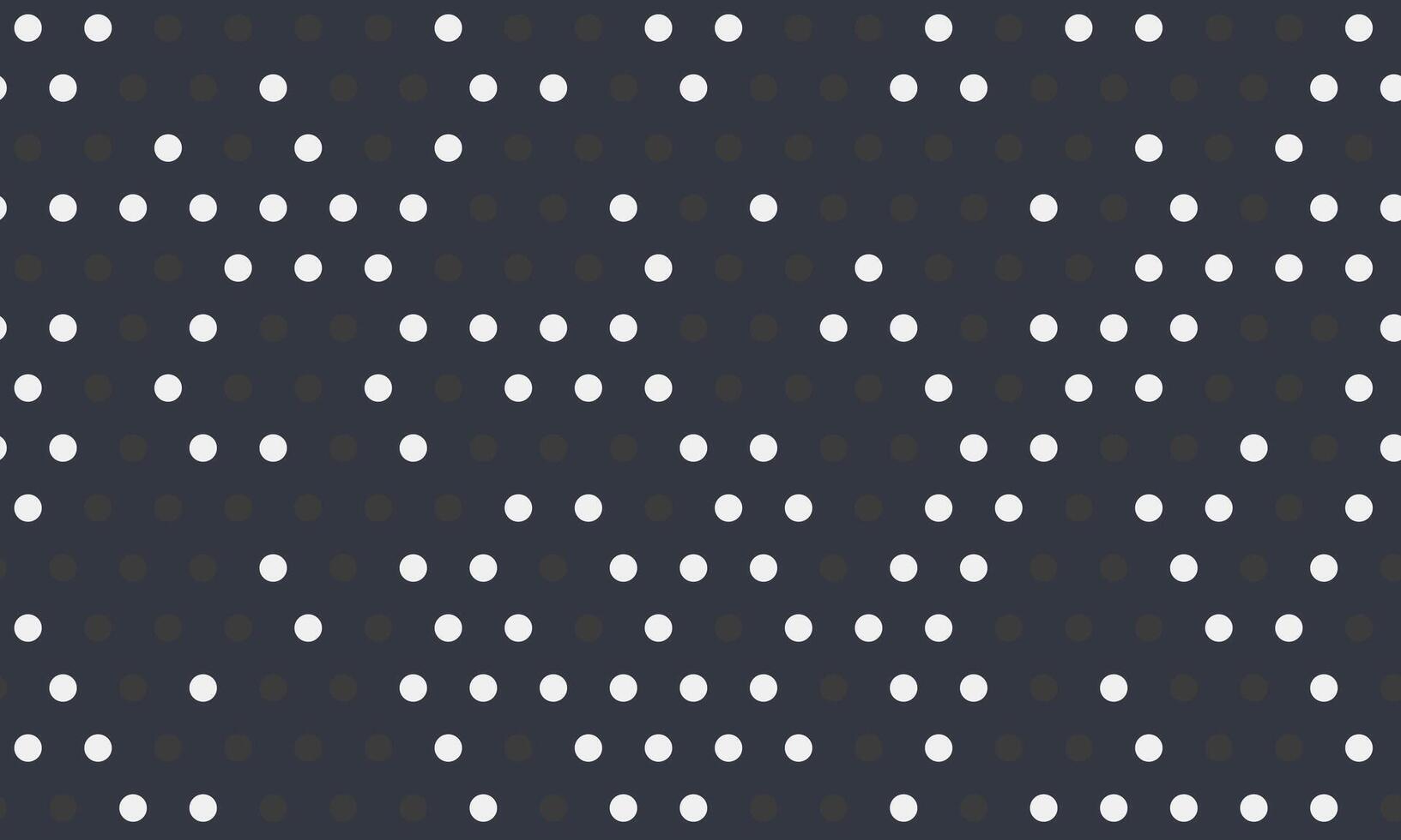 Abstract seamless pattern of white dots on a dark background. Perfect for textile design, website backgrounds, or presentation slides. vector