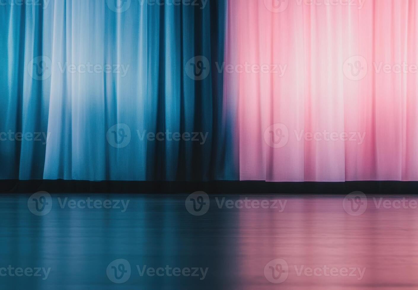 Colorful backdrop creates a vibrant atmosphere for an event or performance setting photo