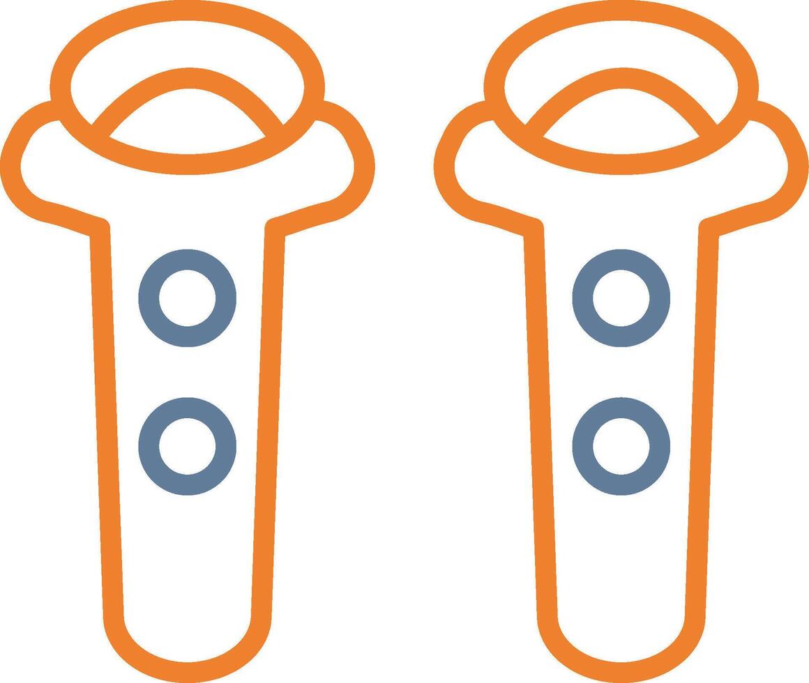 Controller 3D Rendered Symbol vector