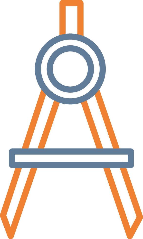 Brújula sutil ui gráfico vector