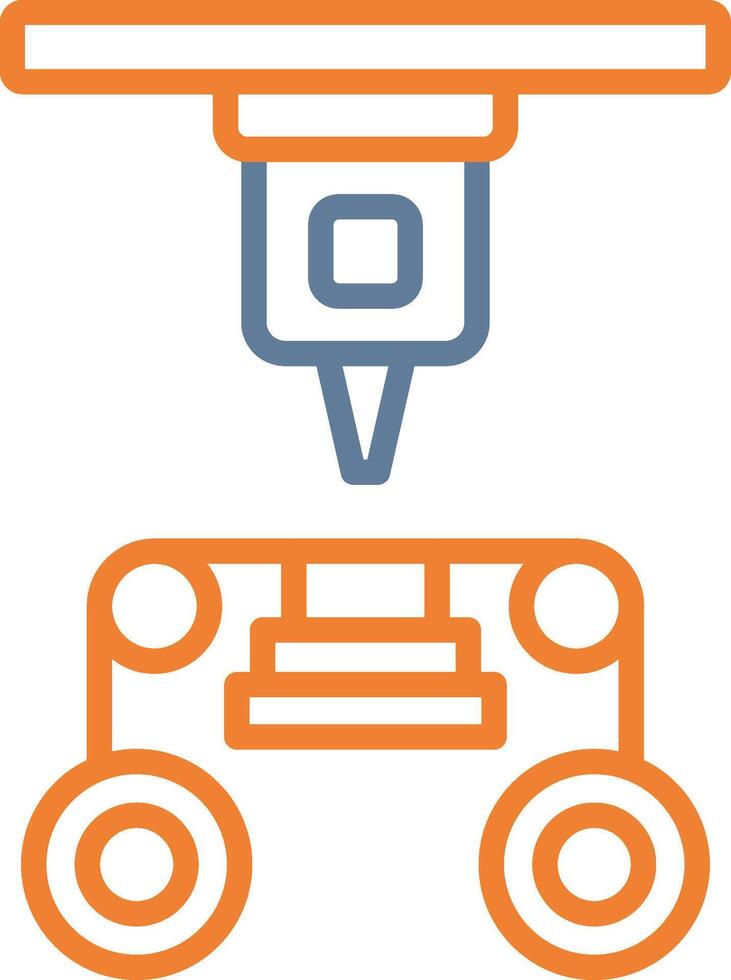 Laminated Object Manufacturing Subtle UI Graphic vector