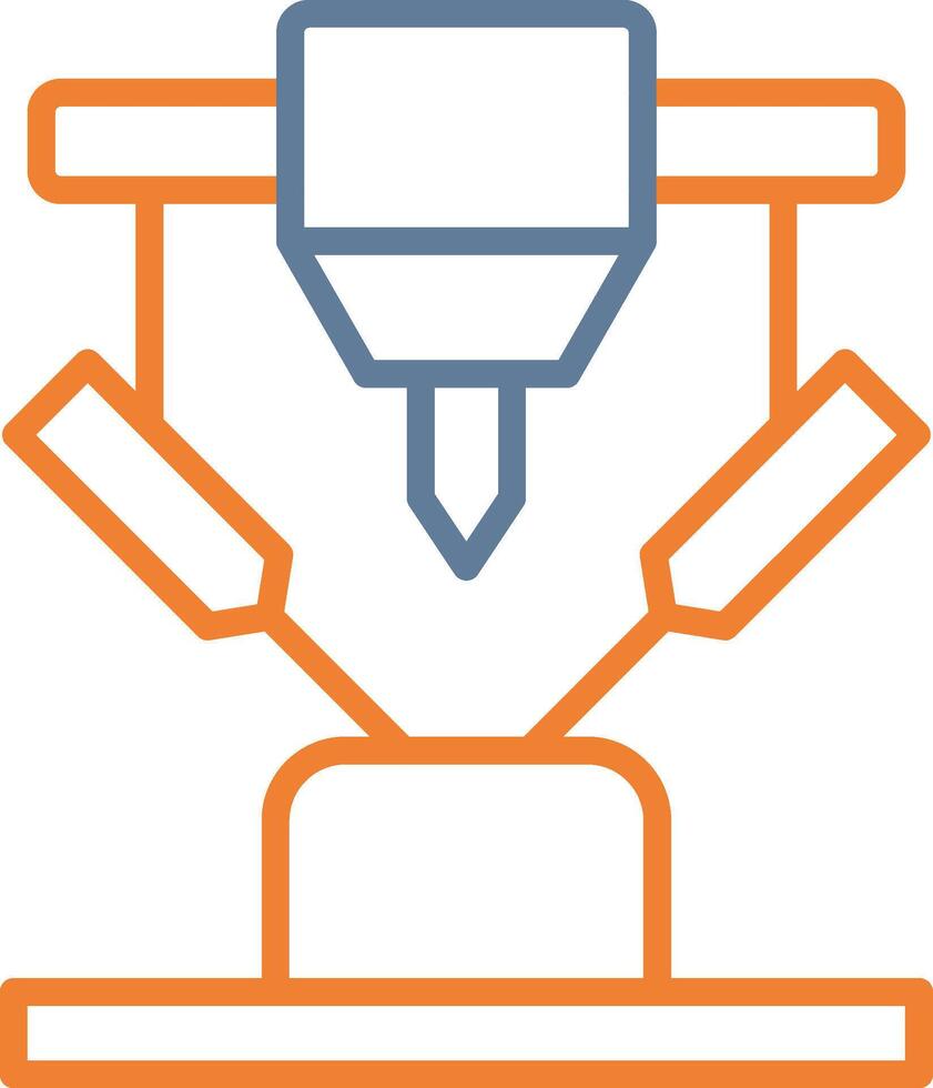 Laser Engineered Net Shape UI Badge vector