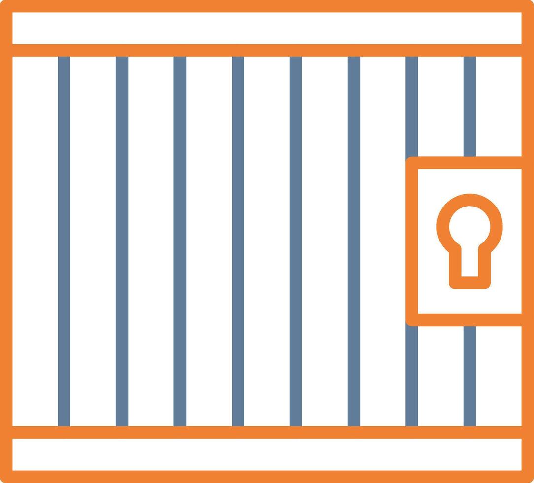 Prison Subtle UI Graphic vector