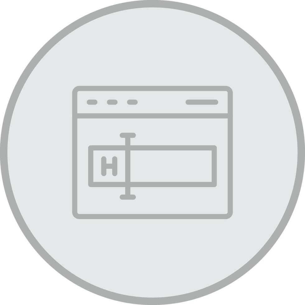 Input Field Web Based Design Element vector