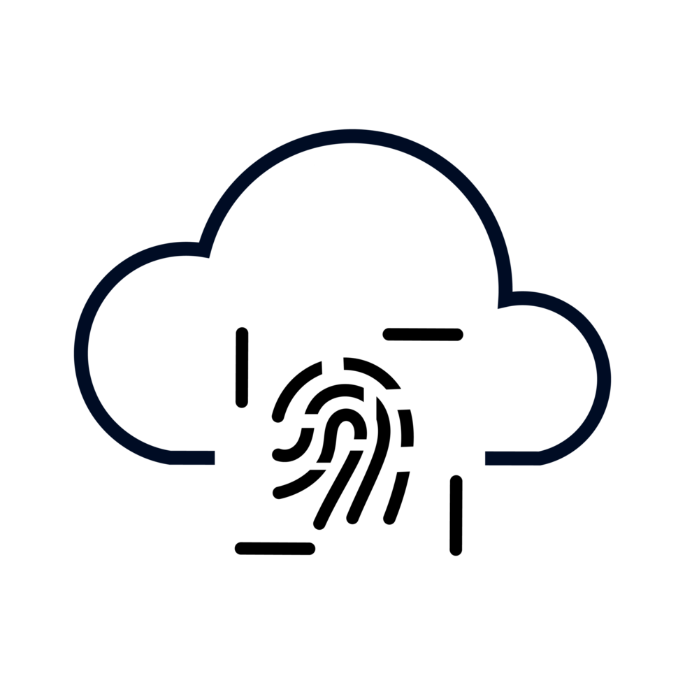 Fingerprint Accessing Cloud Data Secure Digital Identity in the Cloud Computing Network png