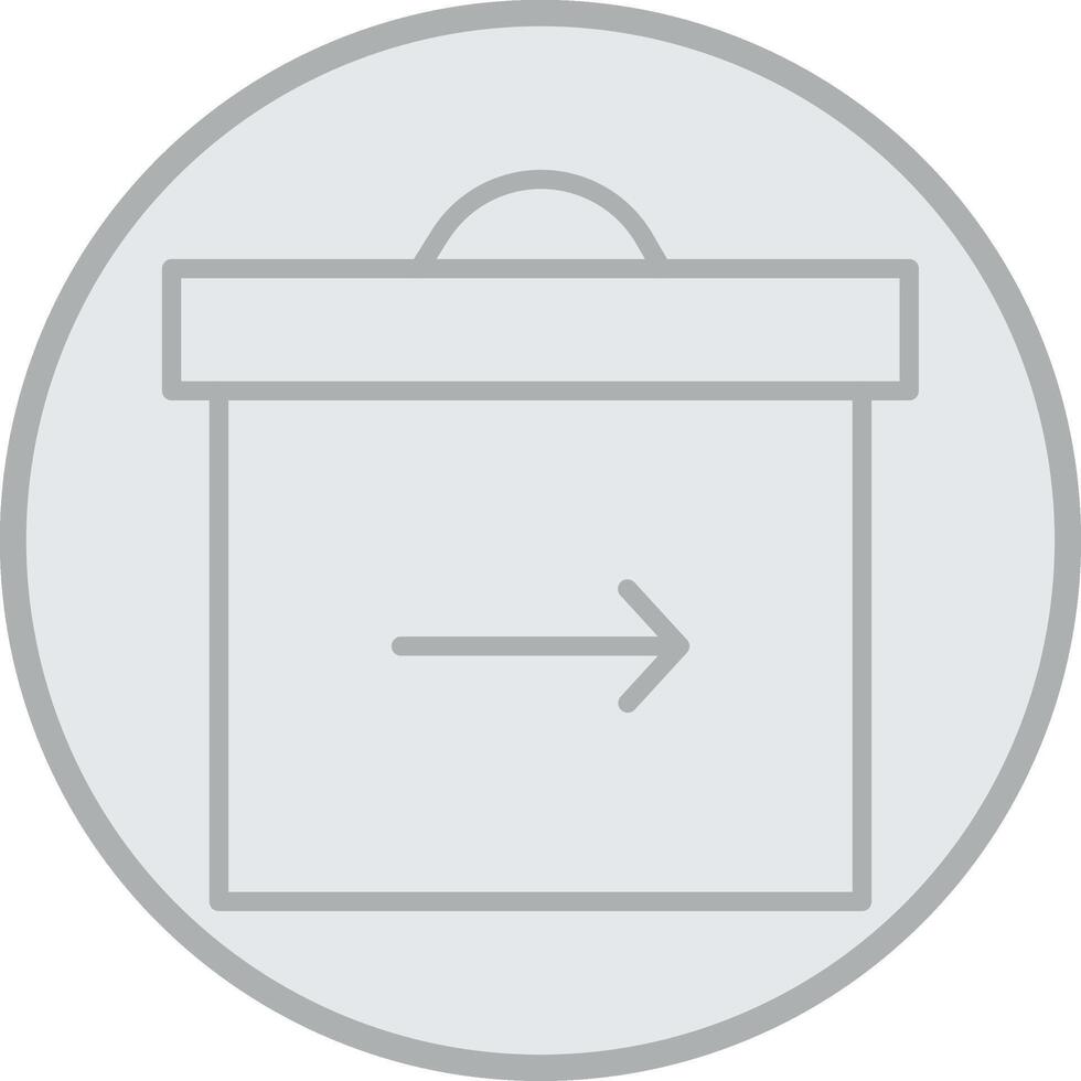 Return Box User Interface Mark vector