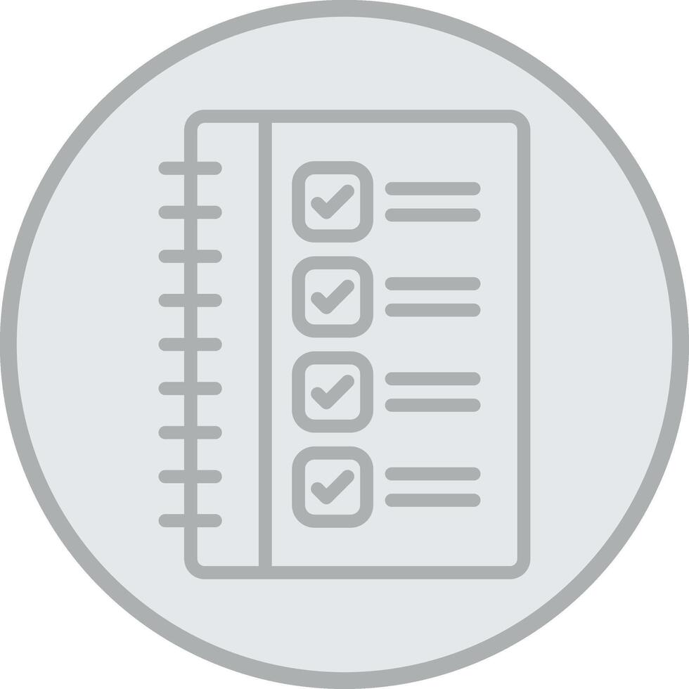 Task List Vivid App Element vector