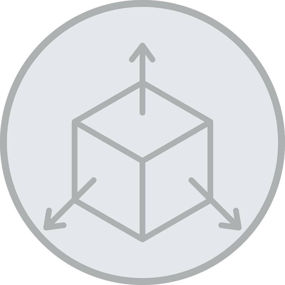 Scale Modification Futuristic UI Mark vector