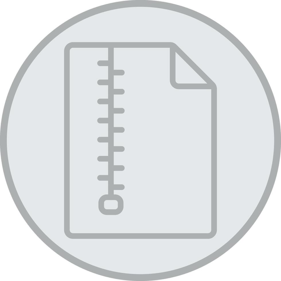 Compressed File User Friendly Drawing vector