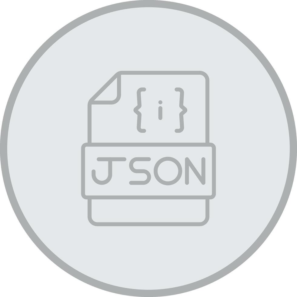 json plano ui formar vector