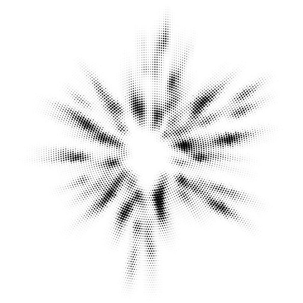 Halftone Pattern. Set of Dots. Dotted dark Texture on White Background. Overlay Grunge Template. Distress Linear Design. Fade Monochrome Points. Pop Art Backdrop. vector