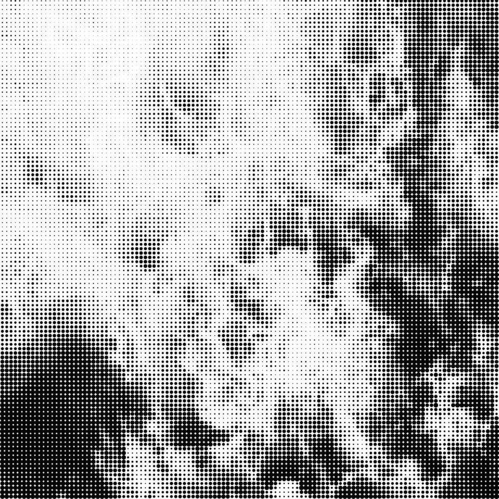 Halftone Pattern. Set of Dots. Dotted Texture on White Background. Overlay Grunge Template. Distress Linear Design. Fade Monochrome Points. Grunge Clouds Pop Art Backdrop. vector