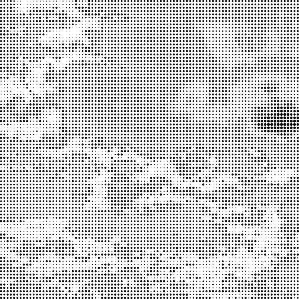 Halftone Pattern. Wave Set of Dots. Dotted Texture on White Background. Overlay Grunge Template. Distress Linear Design. Fade Monochrome Points. Pop Art Backdrop. vector