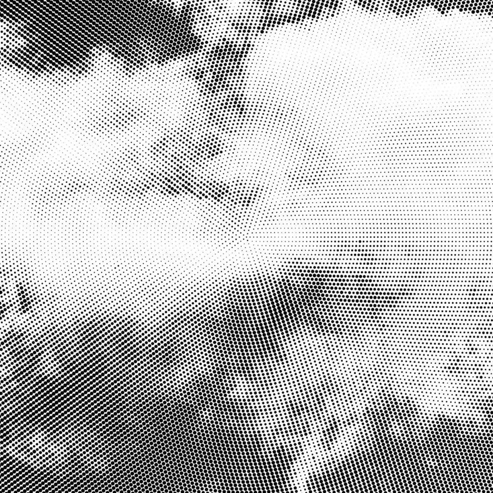 Halftone Pattern. Set of Black Dots. Dotted Texture on White Background. Overlay Grunge Template. Distress Linear Design. Fade Monochrome Points. Pop Art Backdrop. vector