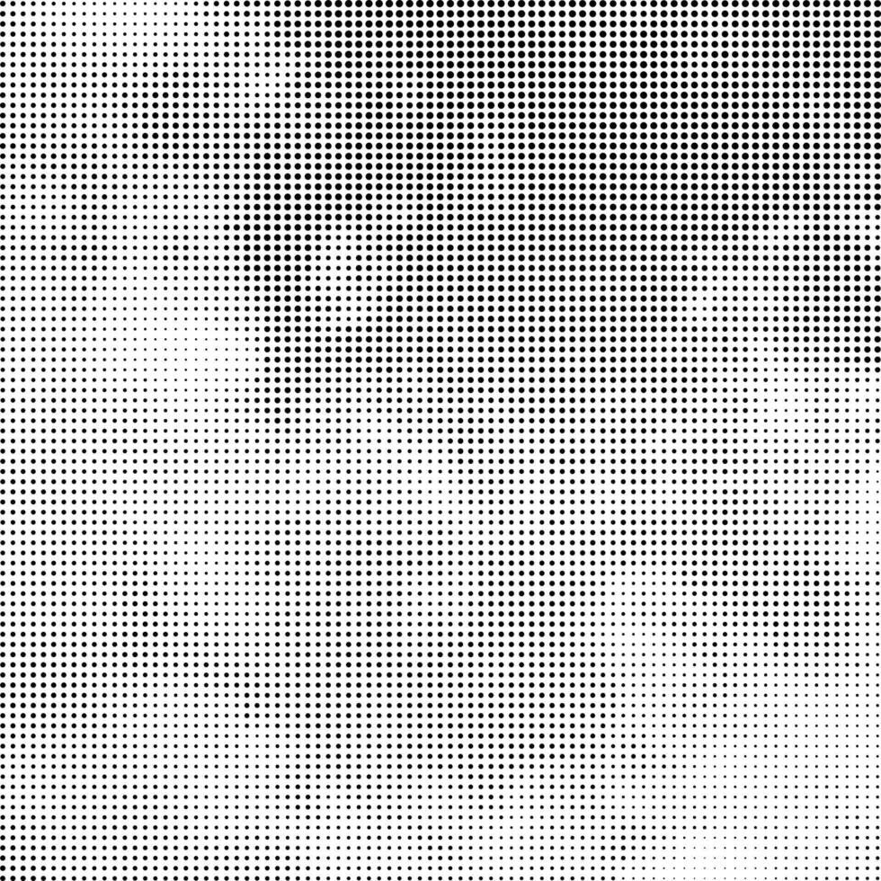 Halftone Pattern. Large Set of Dots. Dotted Texture on White Background. Overlay Grunge Template. Distress Linear Design. Fade Monochrome Points. Pop Art Backdrop. vector