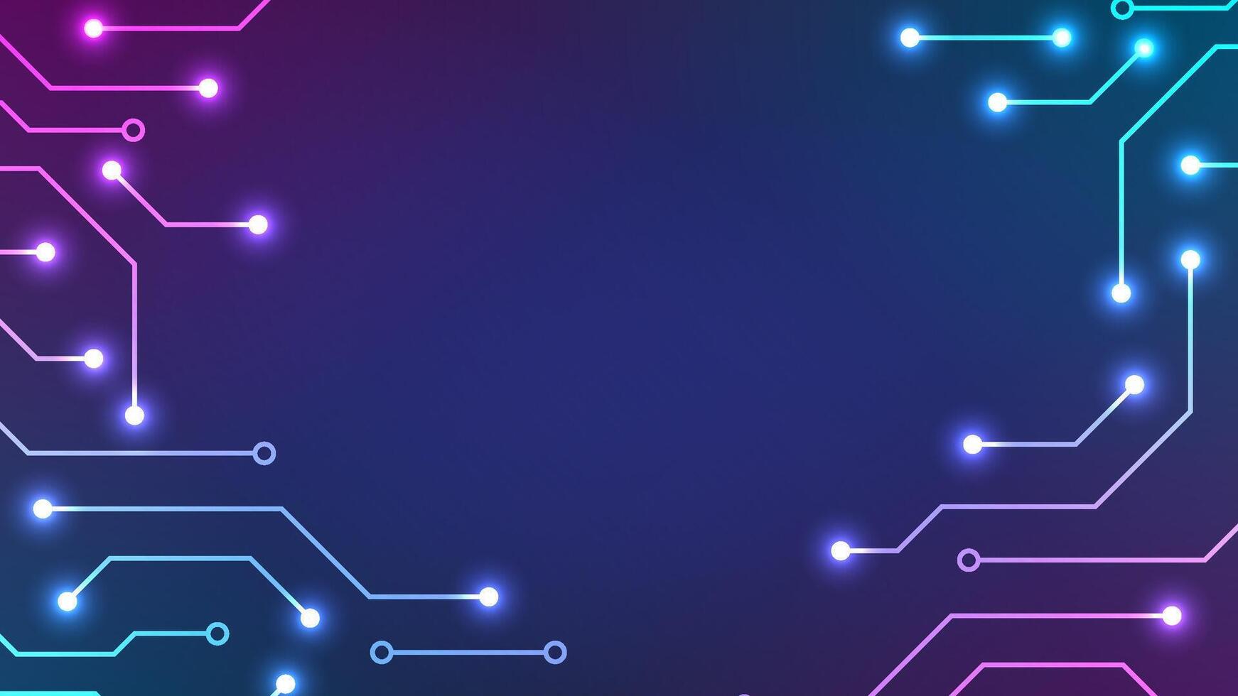 digital circuito antecedentes. futurista circuitos datos red concepto. diseño para circuito tablero sistema cyberpunk y computadora. vector