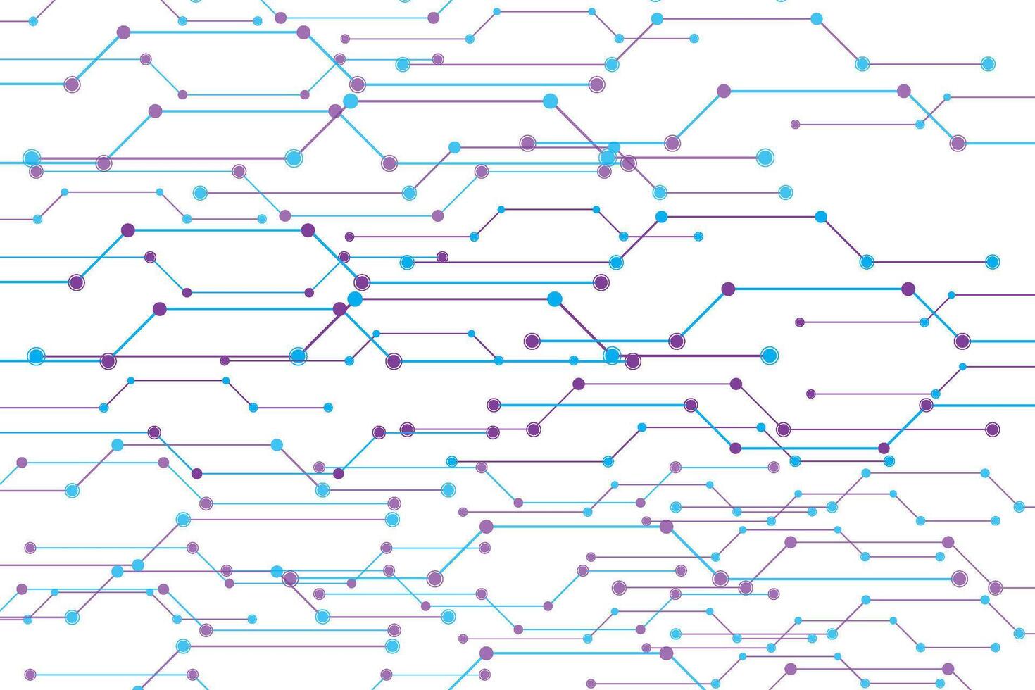 Abstract Technology Circuit Background. vector