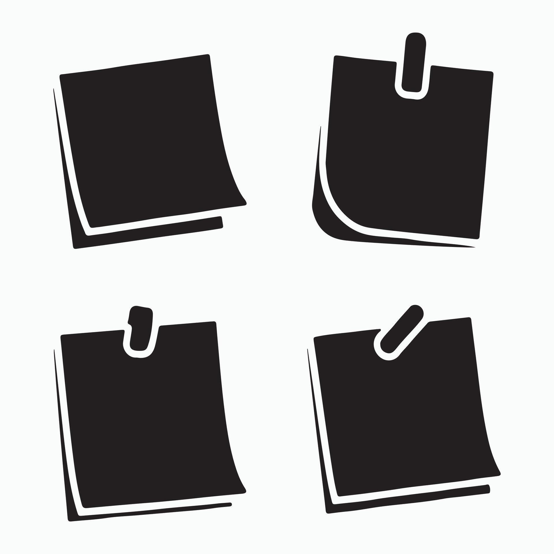 Sticky Notes Pad Solid Reminder Note Icon 70153012 Vector Art at Vecteezy