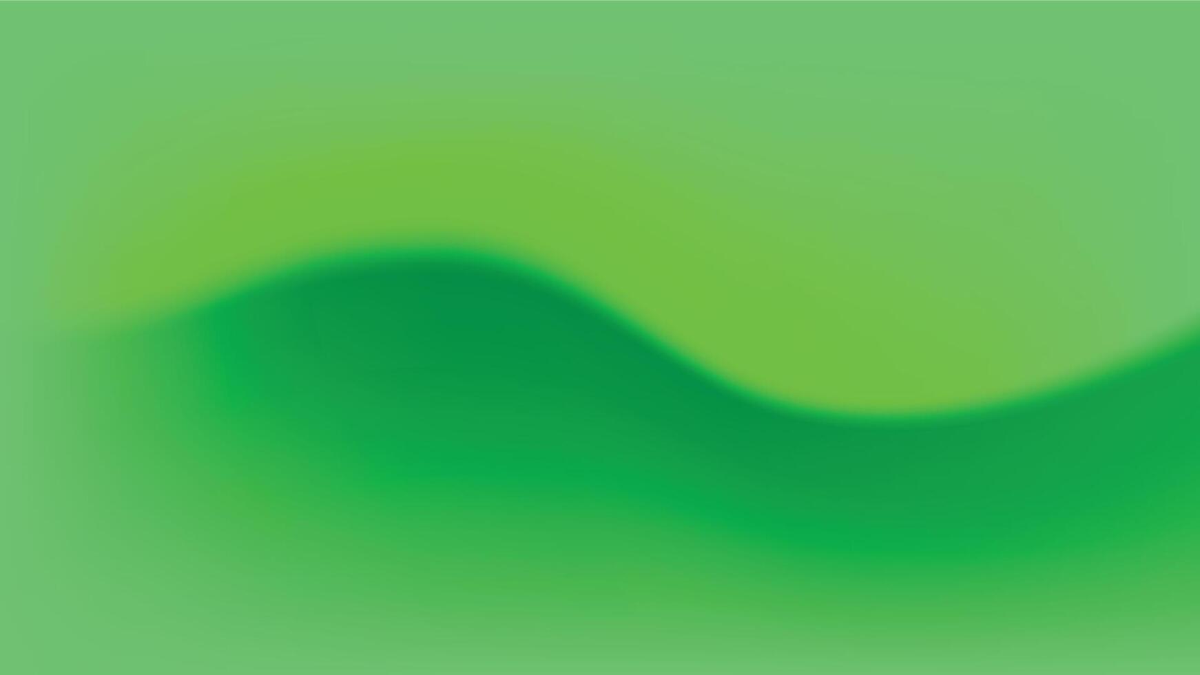 Green wave abstract background with a wave pattern vector
