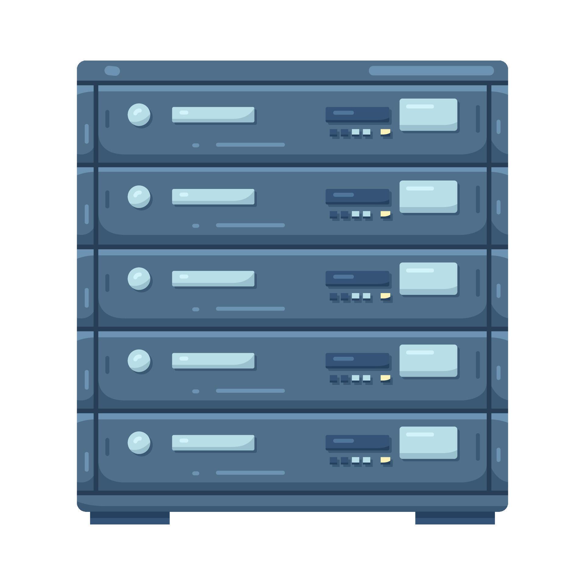 Server Stack Illustration 70172573 Vector Art at Vecteezy