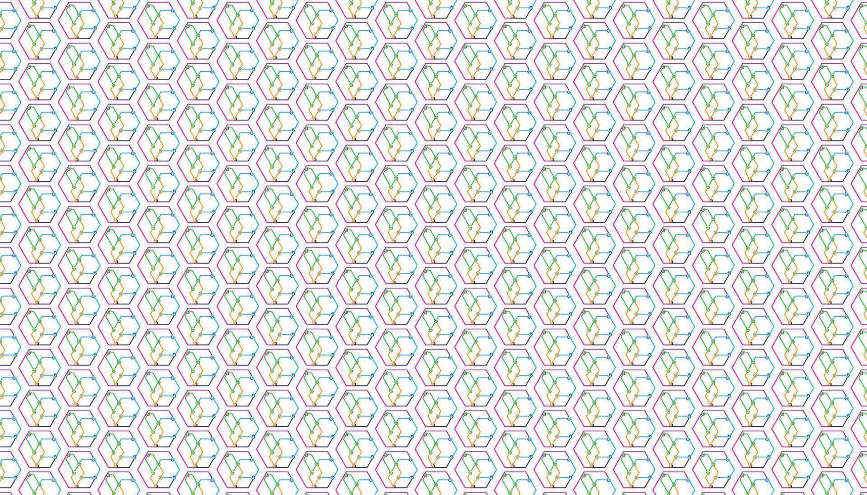 A colorful pattern background vector
