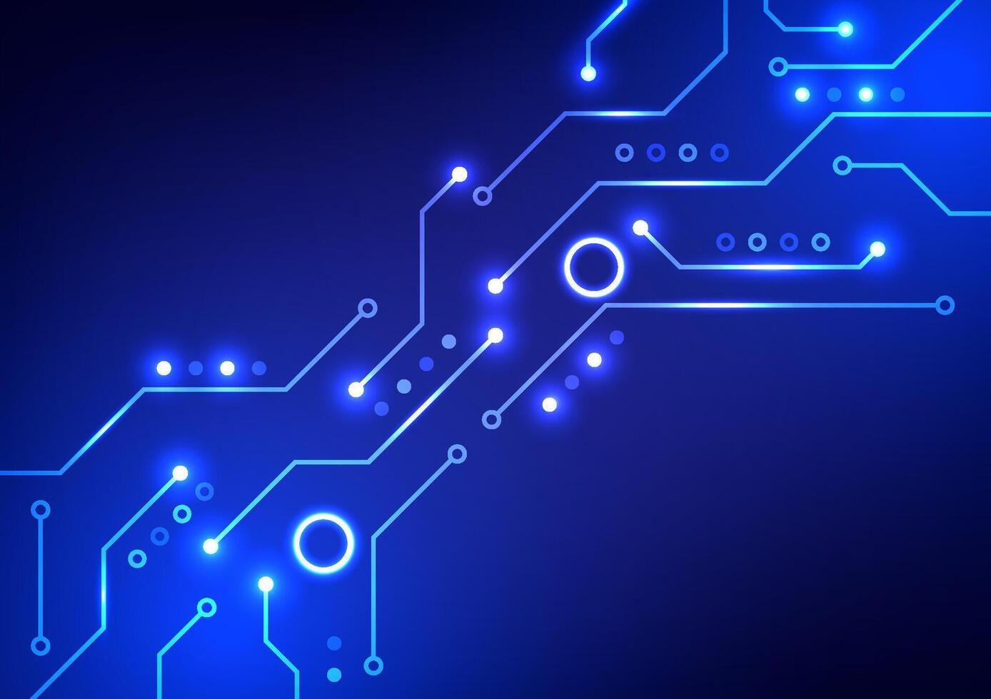 digital circuito antecedentes. circuito tablero futurista datos red tecnología y computadora sistema concepto. vector