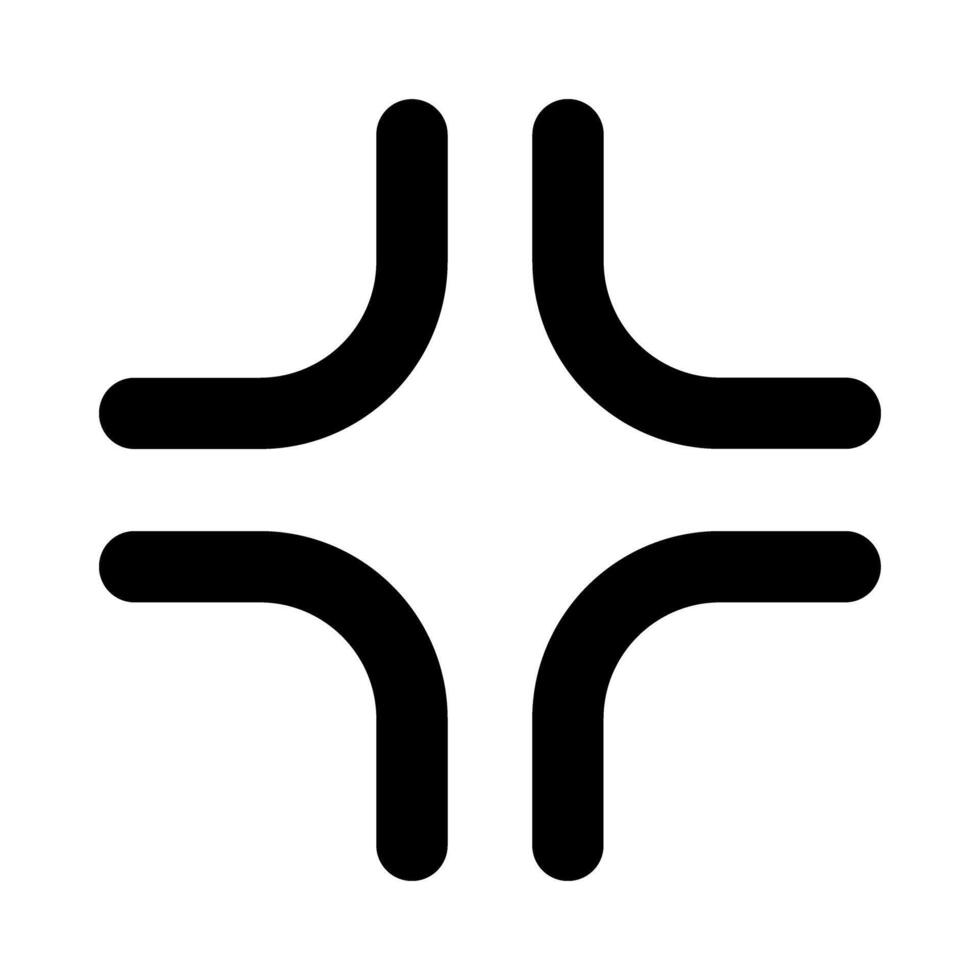 Collection of full screen and exit full screen icons. Arrow mark icons. Scalability icons in flat style for web site, UI, mobile app. illustration isolated on black and white background. vector