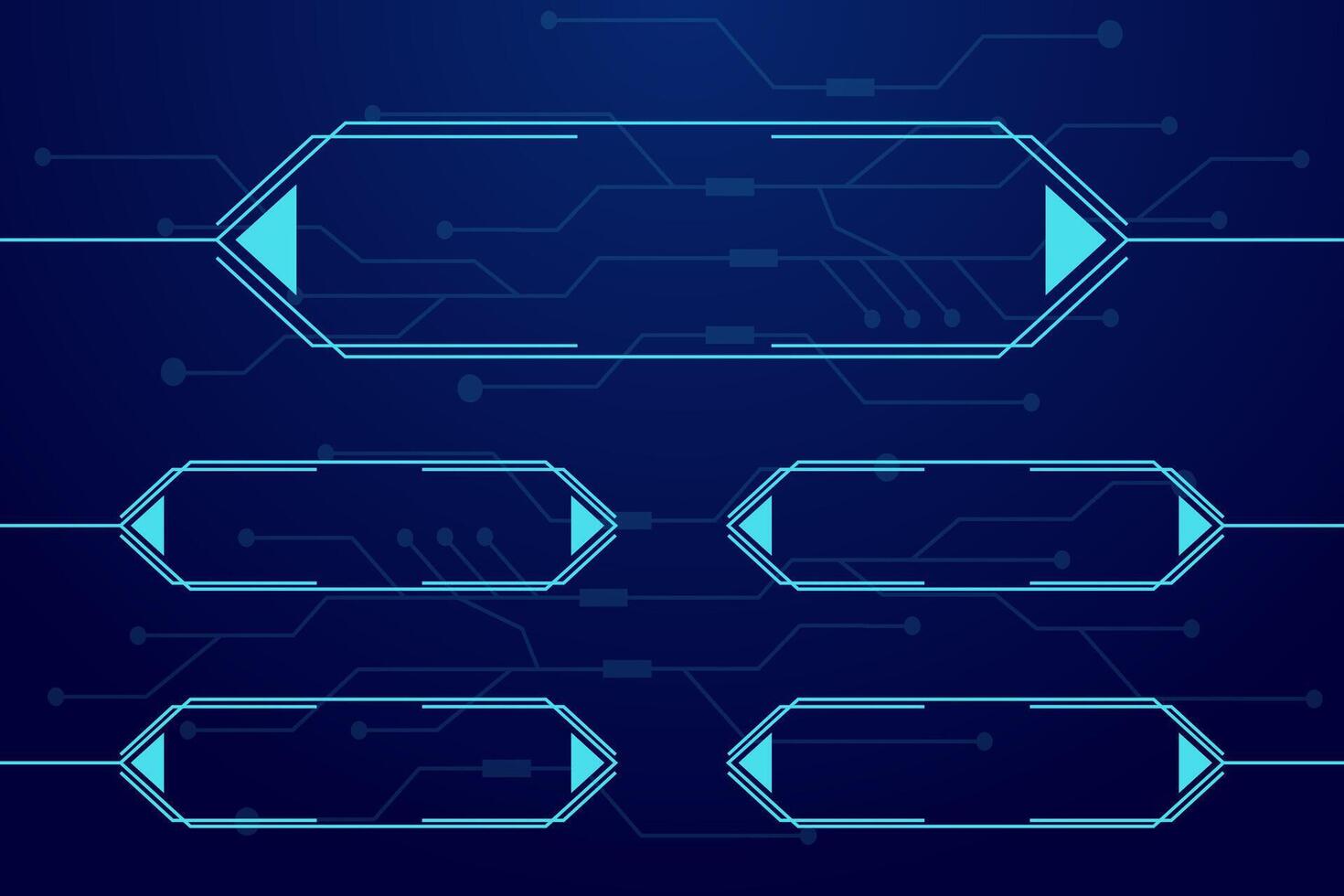 Quiz question frame interface game menu, show answer trivia template background. Multiple choice frame, button. Bar ui challenge. vector