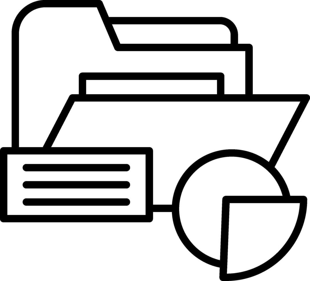 Folder Usage Statistics vector