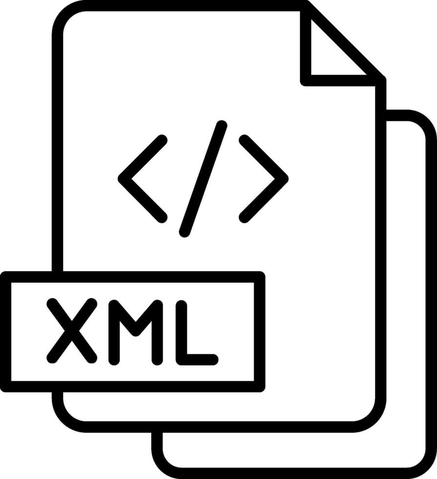 XML Data File vector