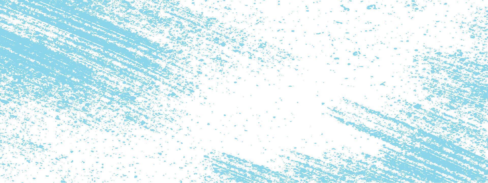 Light sky blue stroke grunt texture, abstract paint splatter background, dynamic artistic pattern, energetic and modern design vector