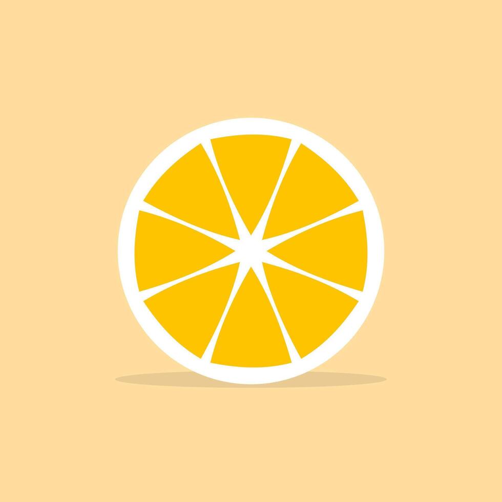 design about simple lemon icon vector