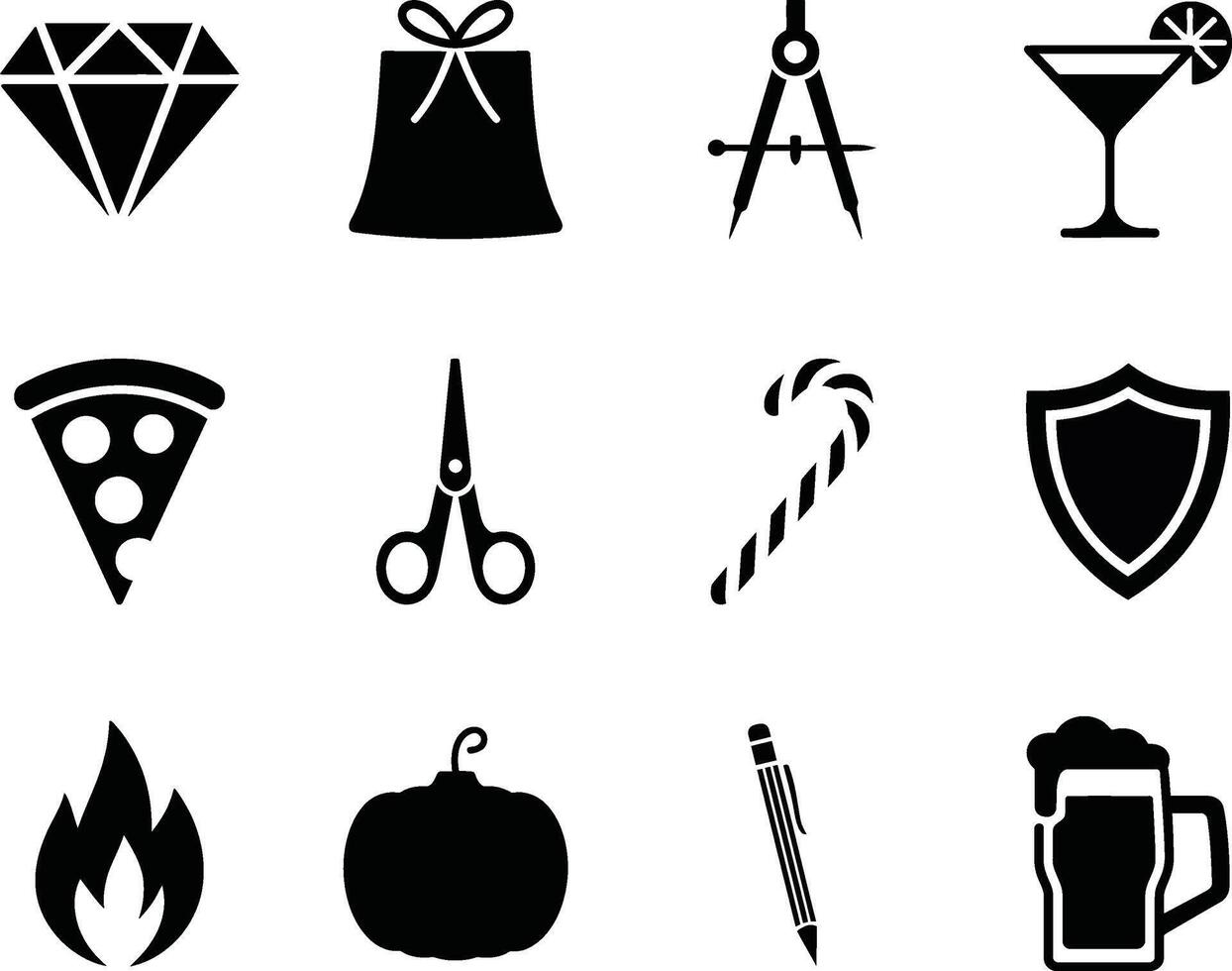 Creative design pack with diverse elements for digital and print graphics vector