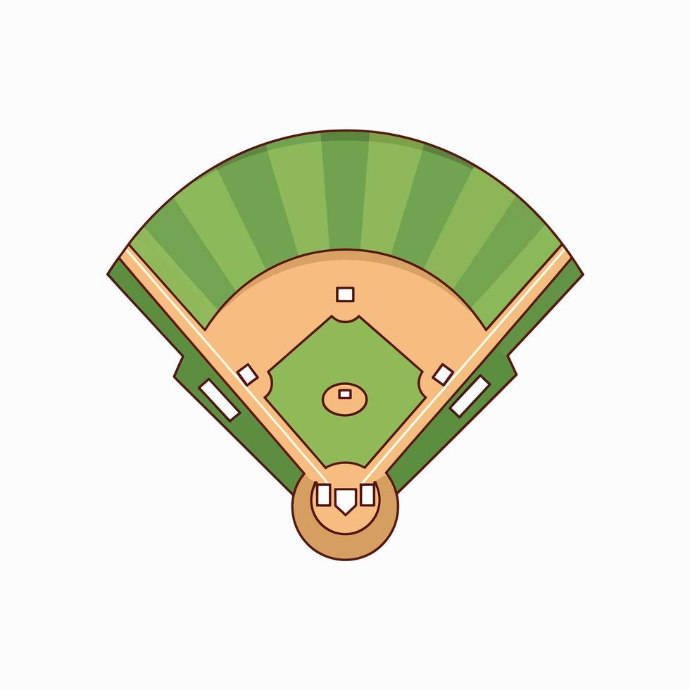 The Essential Guide to Understanding Baseball Field Layout and Strategy vector