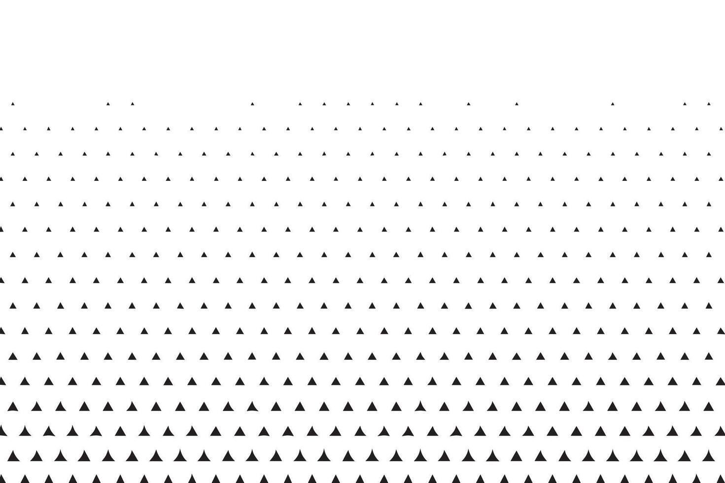 Abstract geometric pattern with fading dots and triangles vector