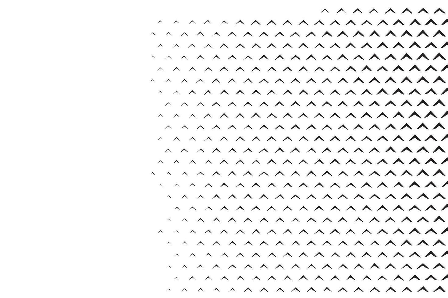 Abstract geometric pattern with fading chevron design vector