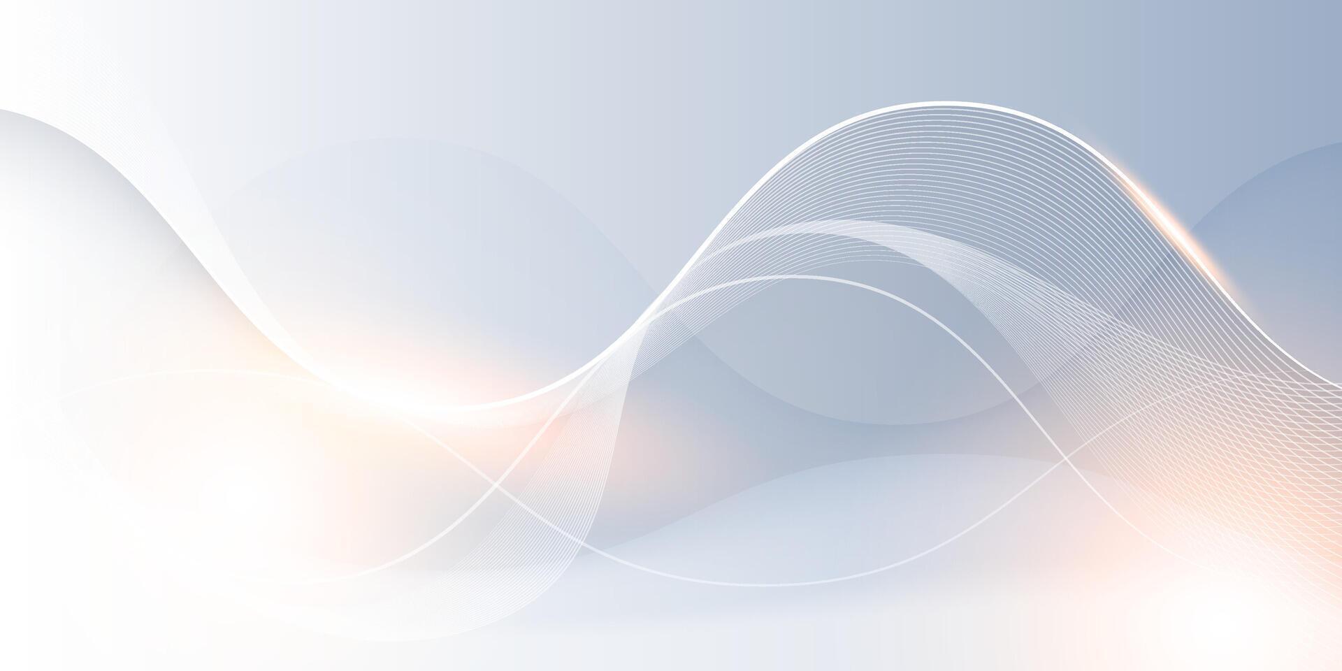 abstract background with flowing lines vector