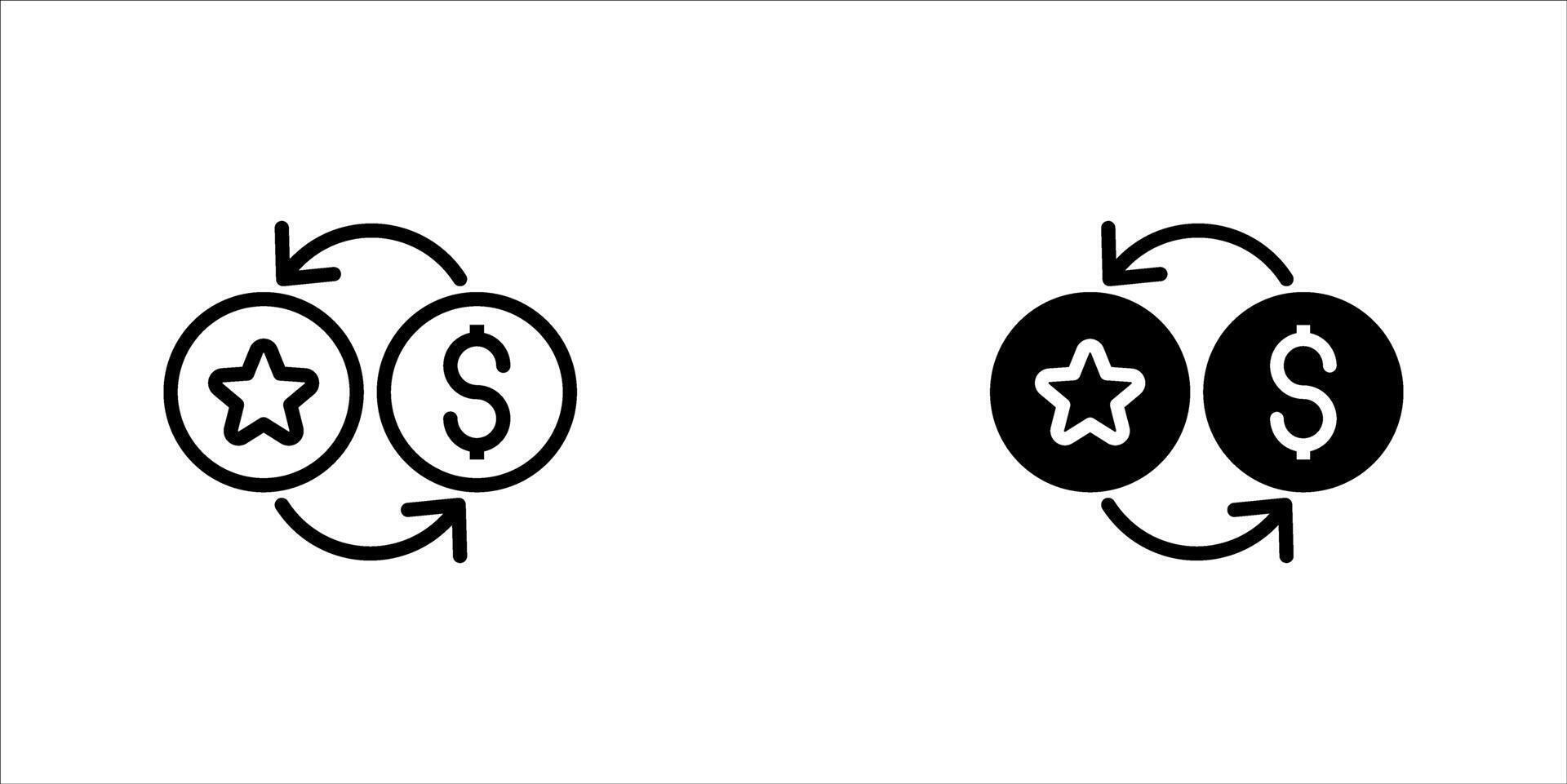 Loyalty card line icon set. Bonus points. Discount program symbol. Quality design element. Linear style loyalty card icon. Editable stroke. vector