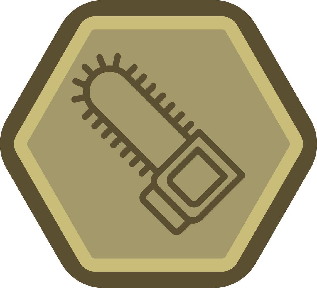 Chainsaw Interactive UI Design vector