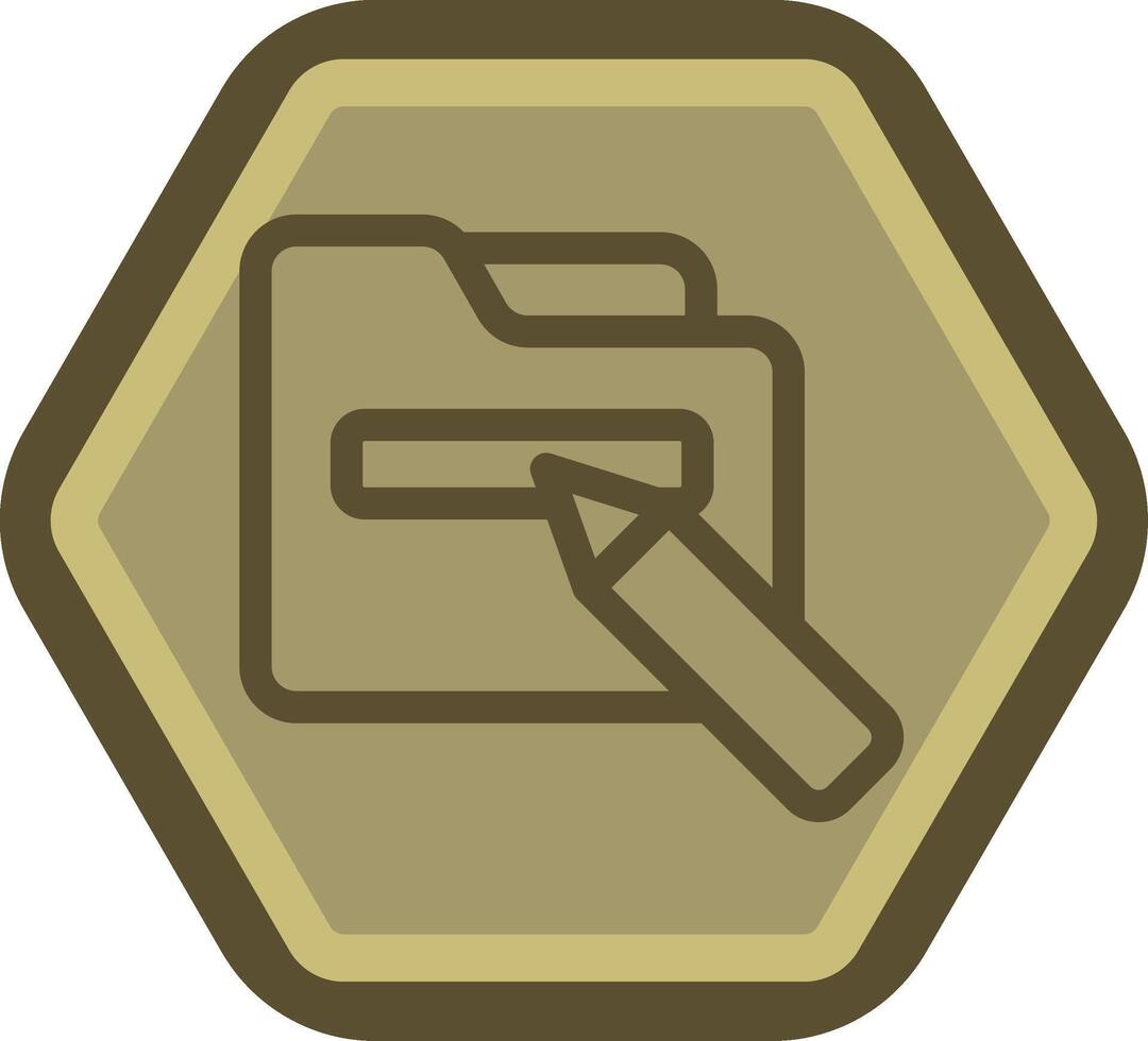 Folder Rename Coded UI Symbol vector