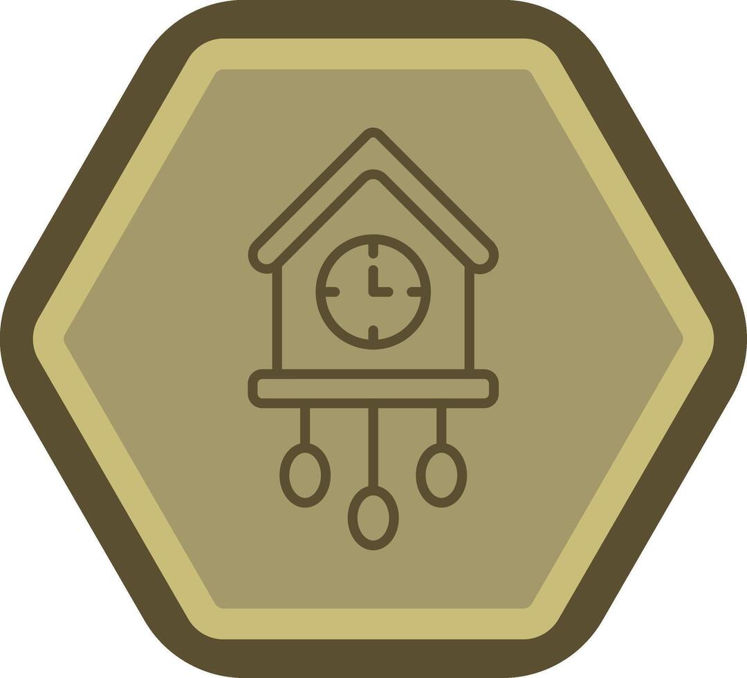 cuco reloj mínimo ui elemento vector