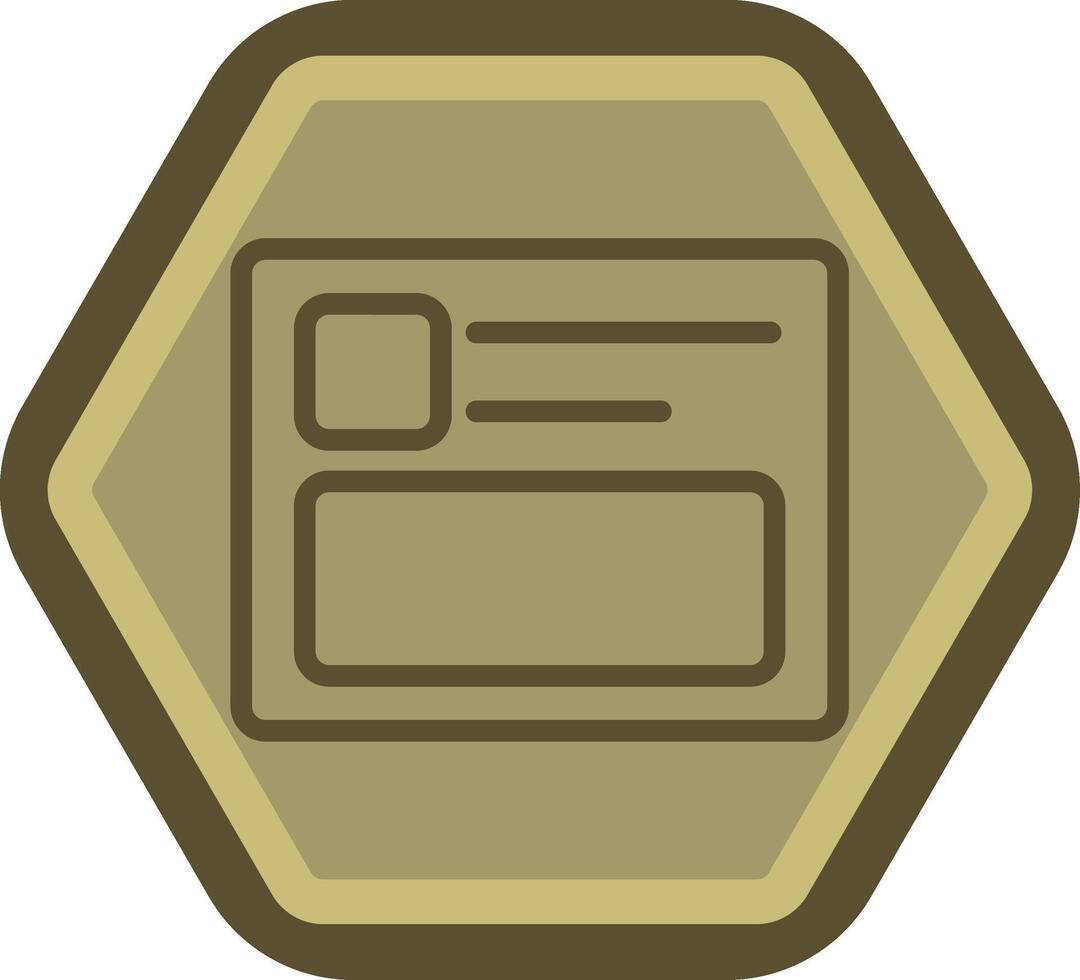 web alimentar ui Insignia vector