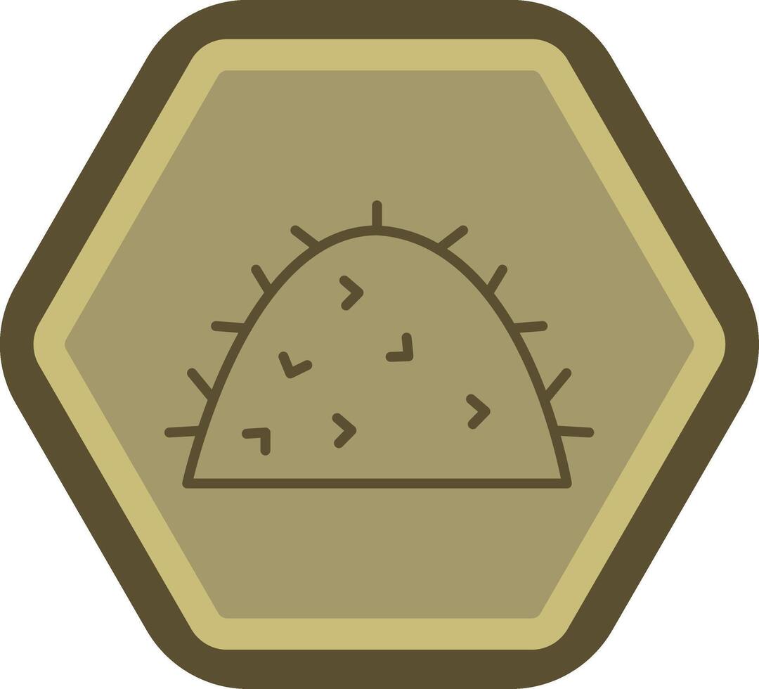 Haystack Subtle UI Graphic vector